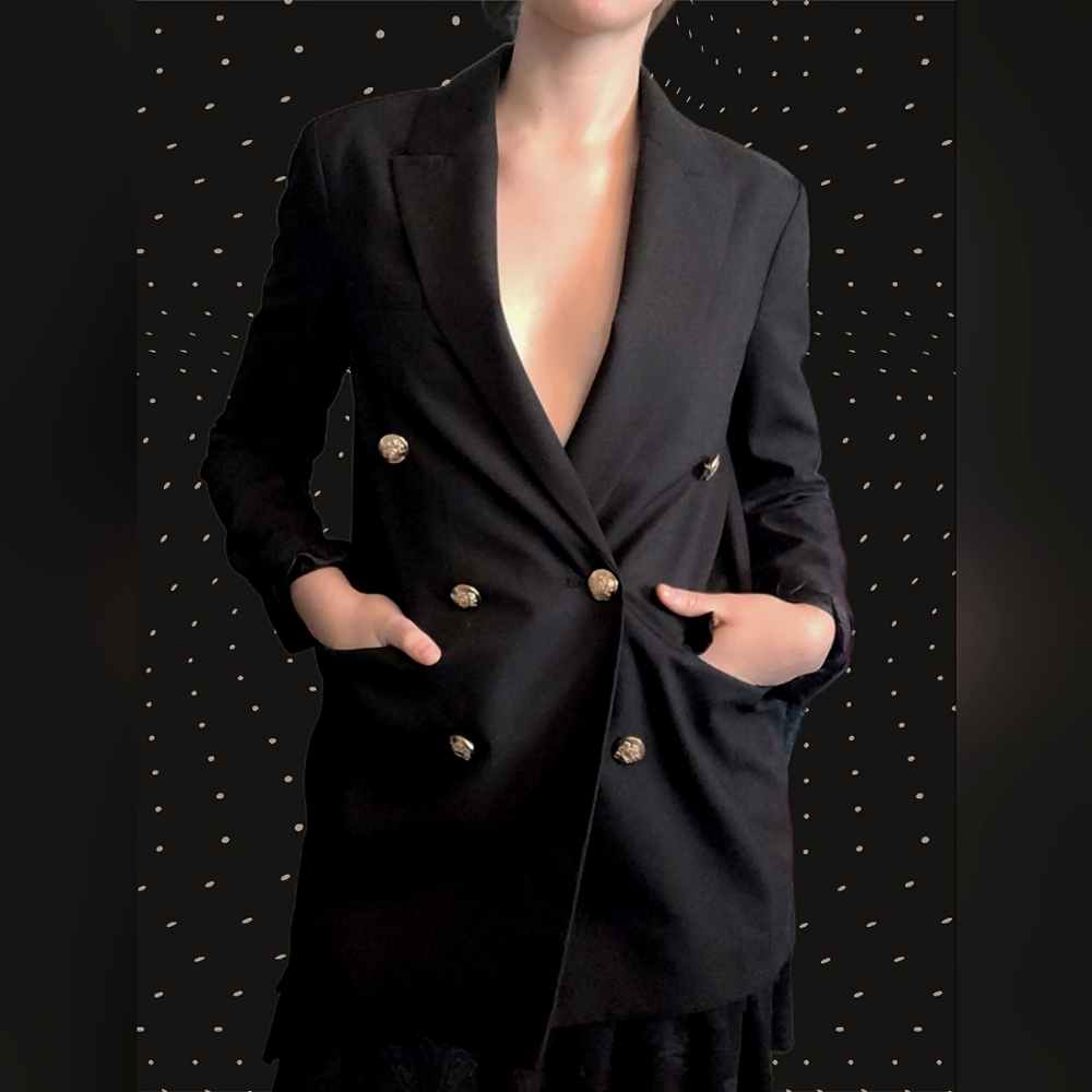 ZARA Double Breasted blazer